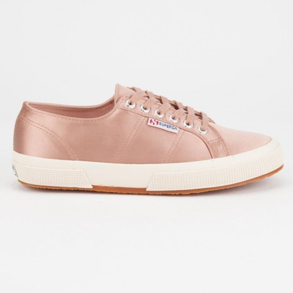 superga satin rose